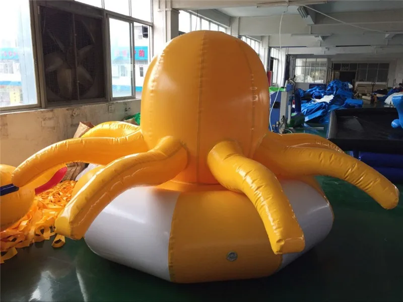 3m Inflatable Octopus Ocean theme with Blower Lovely Squid Balloon Swimming Pool Mat Water Park Play Equipment | Спорт и развлечения