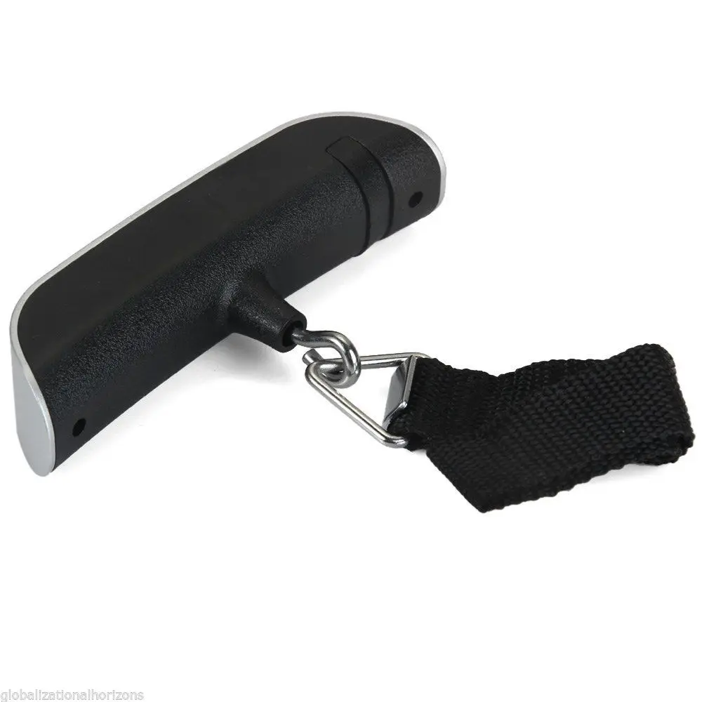 Цифровые весы для багажа ЖК-дисплей 50 кг 110 фунтов электронные чемодана домашнего