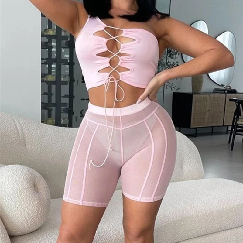 Женские эластичные шорты в пляжном уличном стиле тренировочные привлекательные