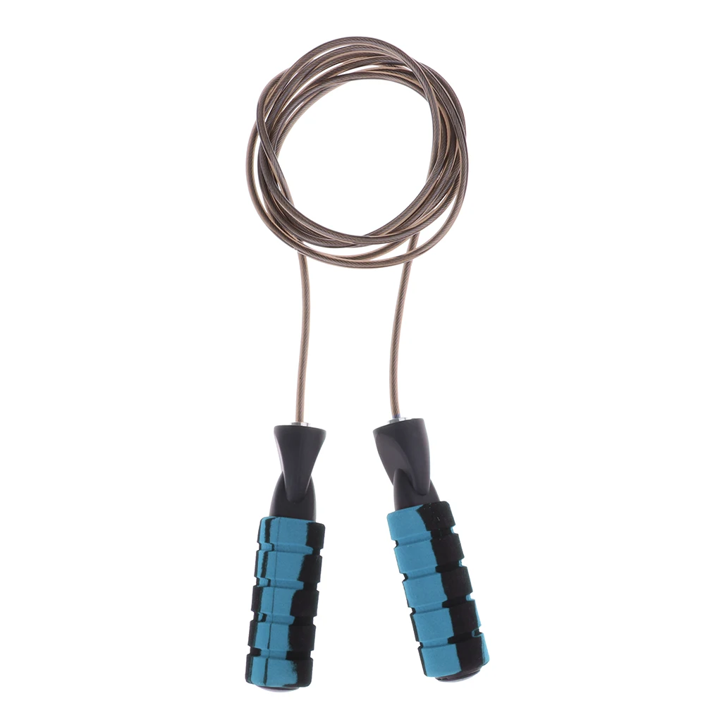 Эластичный Скакалка Легко регулируемые удобные ручки для мужчин женщин и детей