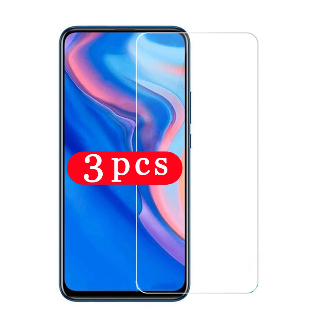 3 шт. 9H для huawei y9 prime 2019 y9s закаленное стекло 2018 Защитная пленка экрана