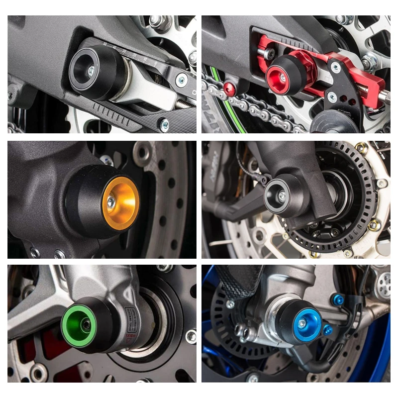Передние осевые ползунки MTKRACING для XJR1300 XJR1300C FJR1300A FJR1300ES XJR FJR 1300 | Автомобили и