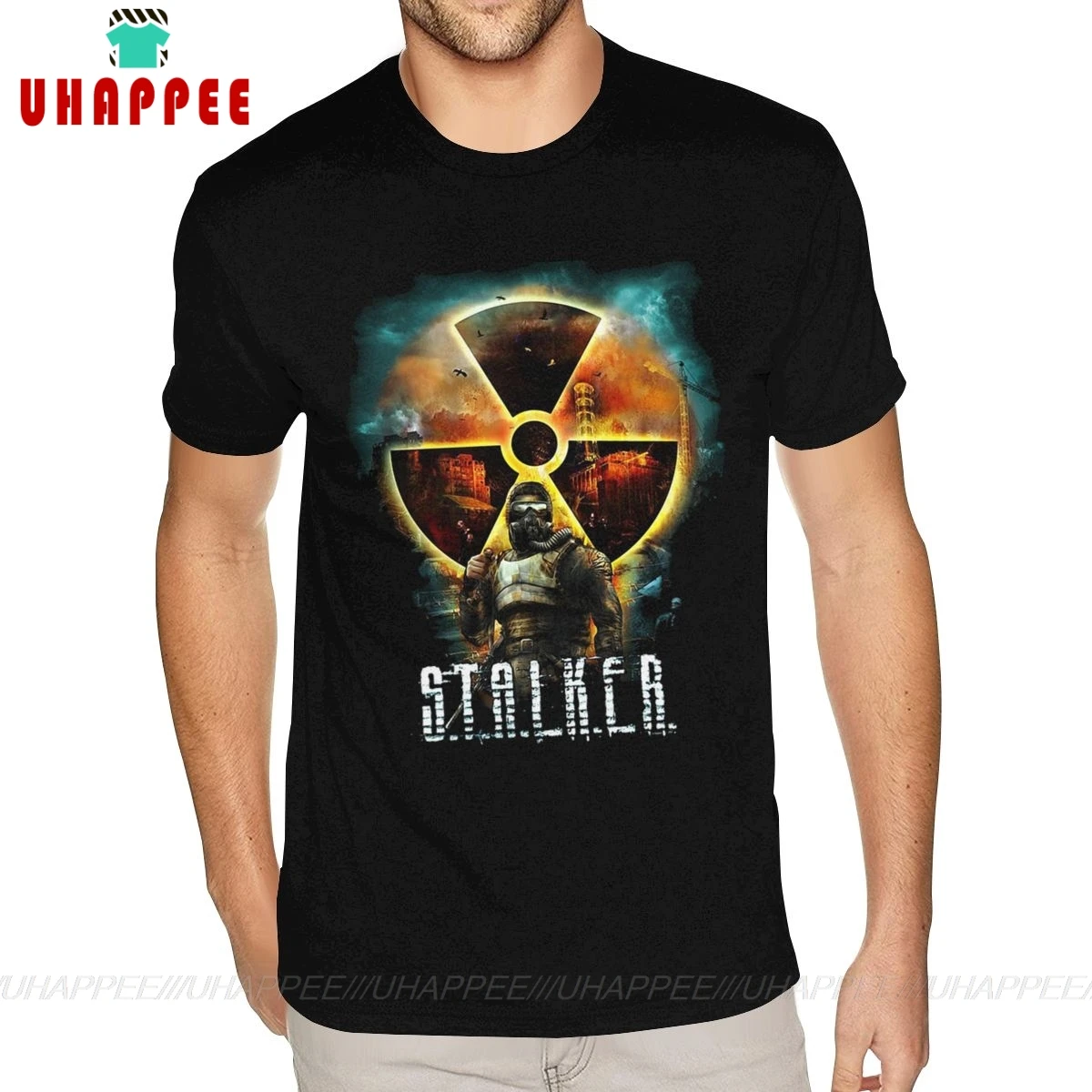 Футболки из хлопка с коротким рукавом и круглым вырезом|Мужские футболки| |