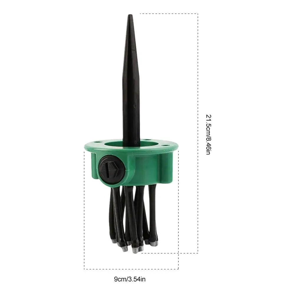 

360 Degree Garden Automatic Sprinkler Lawn Gardening Irrigation Tool can be Adjusted at Any Angle Spray Watering Nozzle