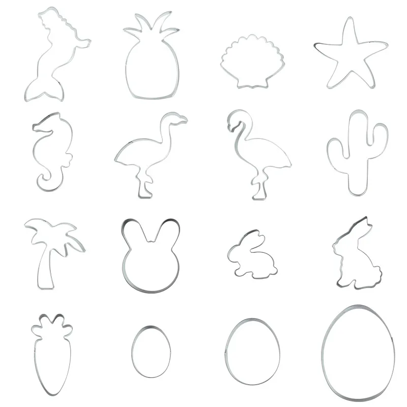 1 шт. форма для печенья из нержавеющей стали выпечки сделай сам с фламинго