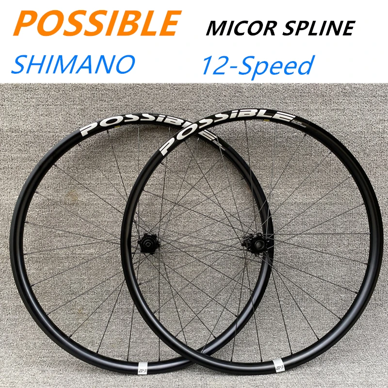 12 Скоростей MICRO SPLINE Hub XT M8100 M7100 29H 100/110x15 мм 142/148x12 29er 27.5er XC Wheelset BOOST 148 мм|Велосипедное