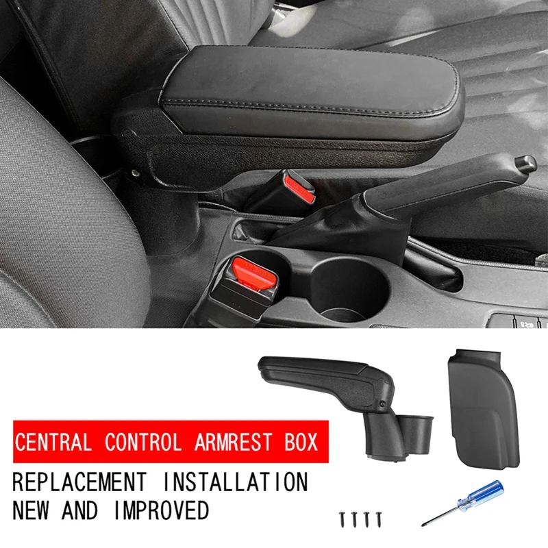 

Car Central Armrest Box Free Perforation Modification Accessories Armrest Box Storage for Toyota Yaris