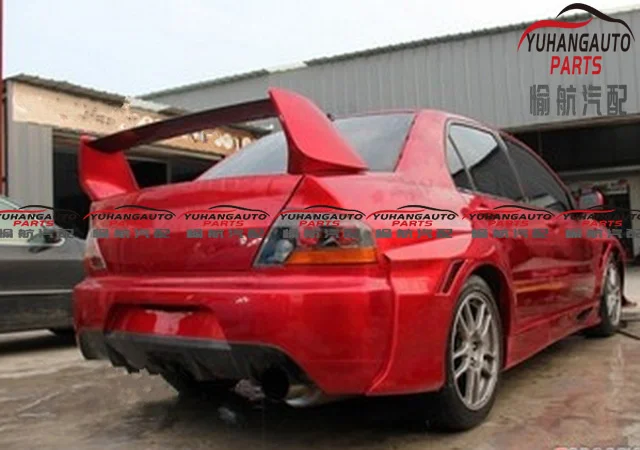 2022 год подходит для автозапчастей Mitsubishi Evo Luton Evo-7 8 9 Fq Tail Resin Fiber | Автомобили и