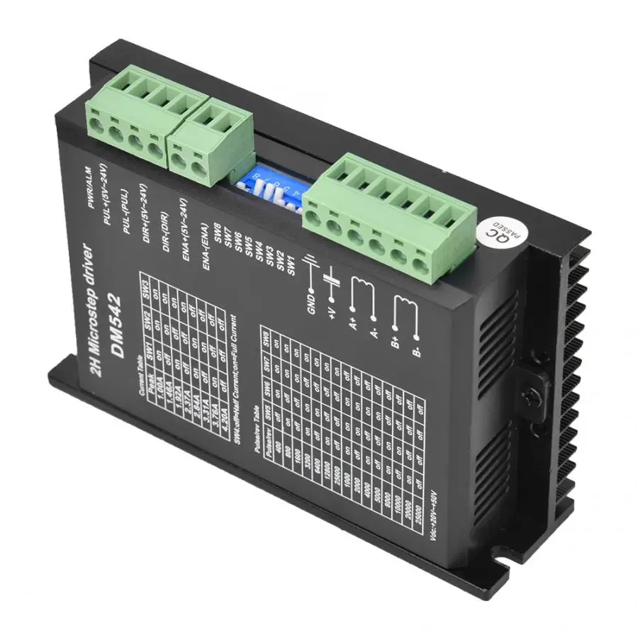 Драйвер шагового двигателя DM542 двухфазный Цифровой для 42 57 Series NEMA 17 NEMA|Драйвер