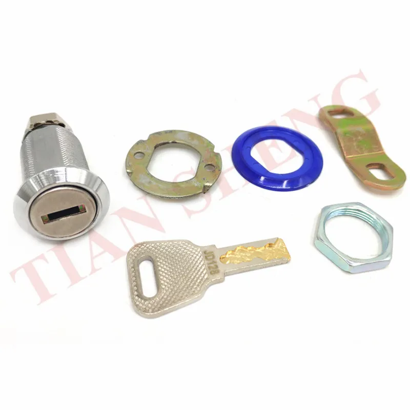 10 шт./лот цилиндрический замок ящика keyed из цинкового сплава для аркадного шкафа