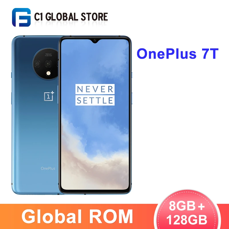 OnePlus 7T смартфон с восьмиядерным процессором Snapdragon 855 Plus 6 55 дюйма ОЗУ 8 Гб ПЗУ 128 ГБ 48