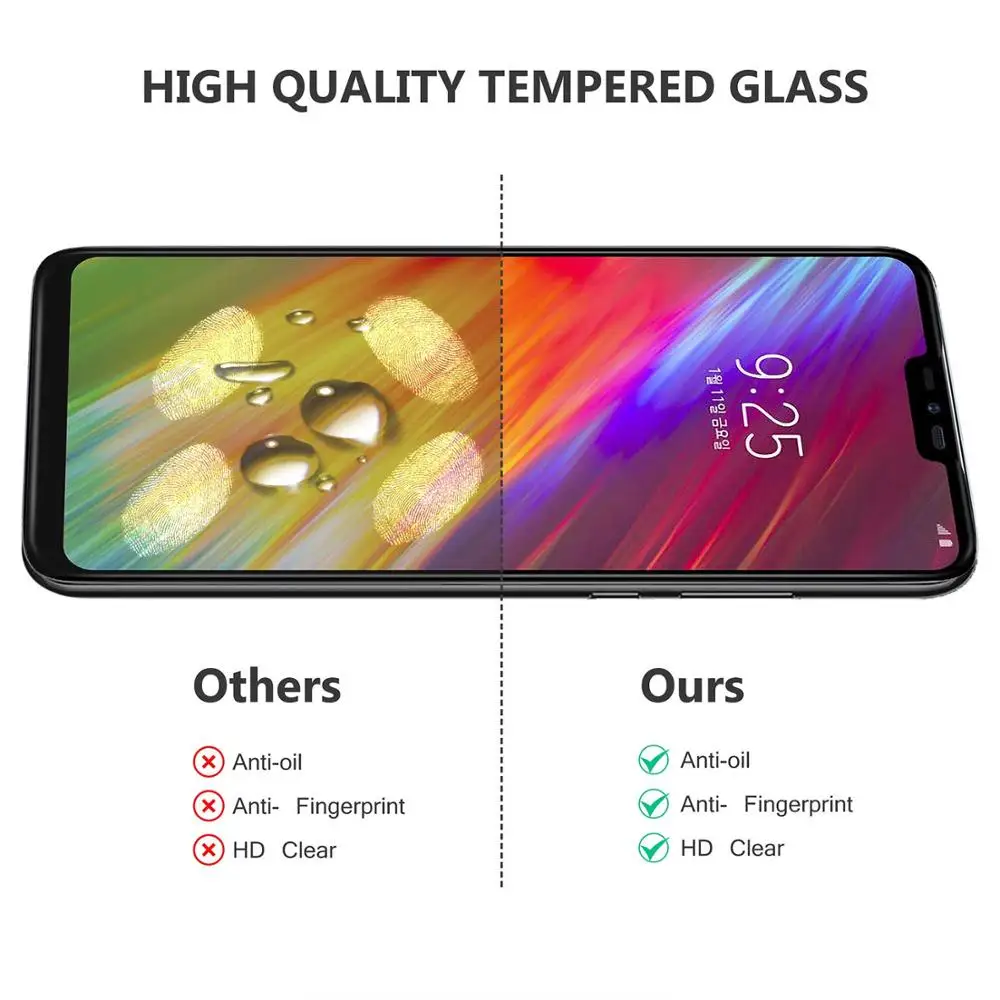 5D с уровнем твердости 9H Full Glue покрытие закаленное Стекло для LG W10 W30 G6 G7 G8 K40 K50 Q60 Q7 Q9 Stylo 4 5 Экран протектор Защитная пленка, стекло