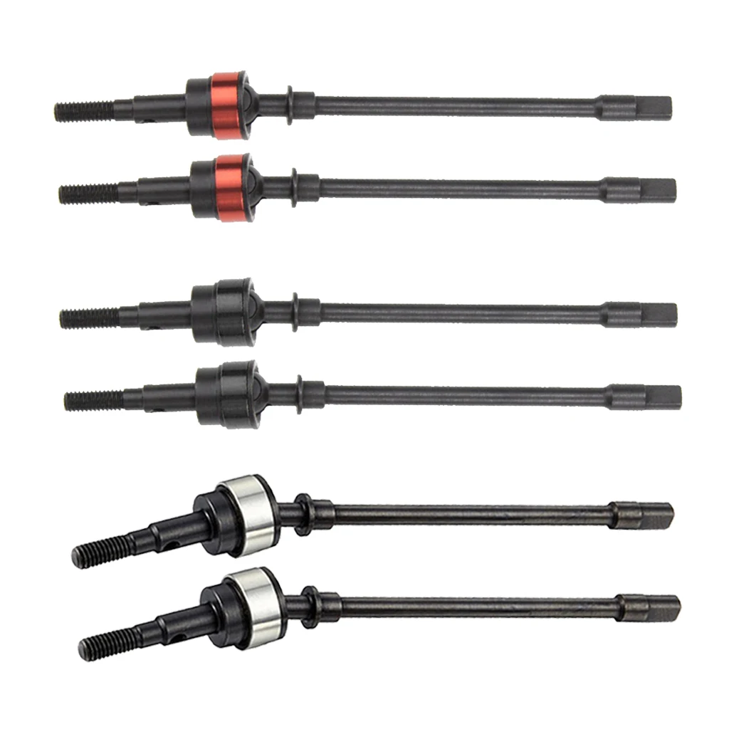 2 шт. Универсальные Передние приводные валы Запчасти для осевого SCX10 1/10 RC Rock Crawler