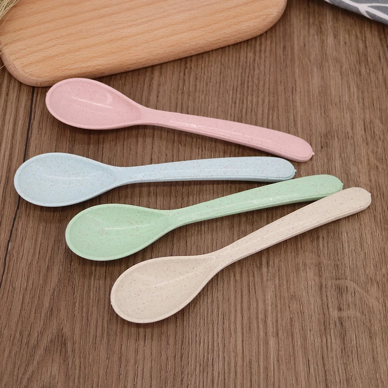5 шт. пластиковые ложки для мороженого десерта чая |