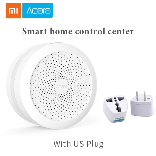 Aqara Hub US Xiao mi Aqara умная камера G2 шлюз версия беспроводной настенный выключатель Умный дом настенная розетка mi датчик двери окна датчик человеческого тела - Цвет: Aqara Hub US
