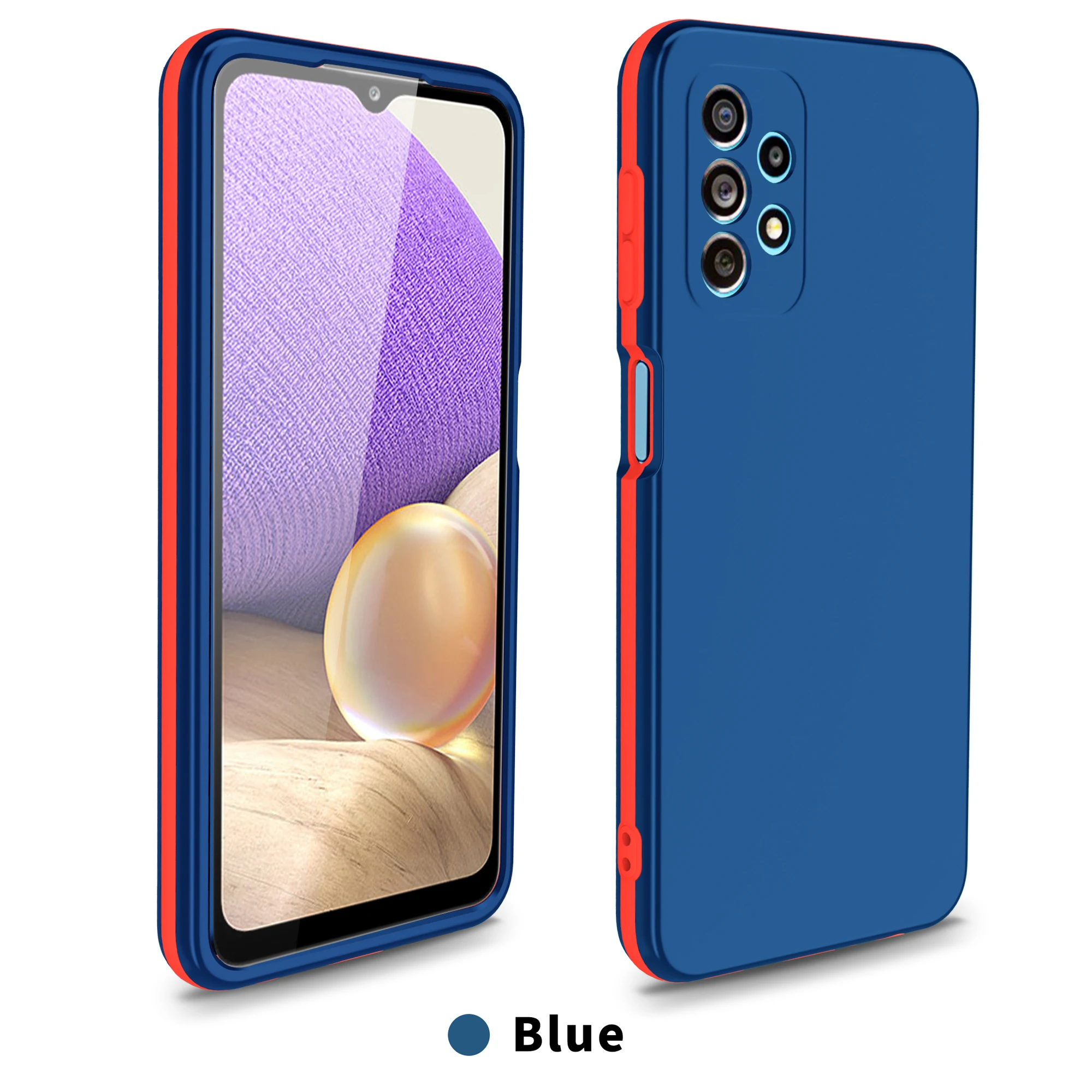 

Soft Silicone All inclusive Protection Phone Case For Samsung Galaxy A02S F02S A12 M42 A22 A32 A52 A72 A02 F12 A21S 5G 4G Cover