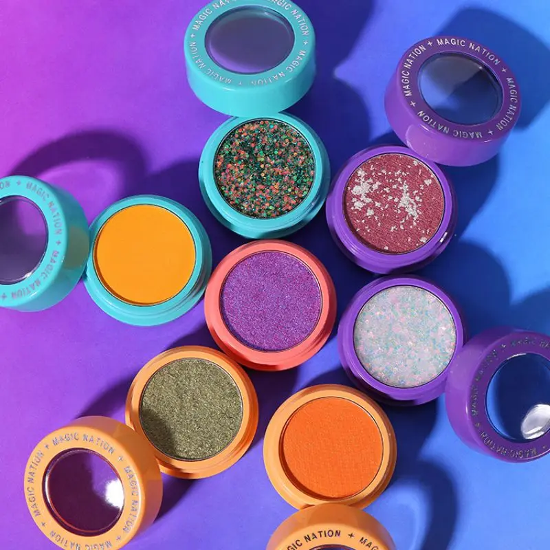 Гранулированные тени для век с блестками стойкие водонепроницаемые устойчивые к