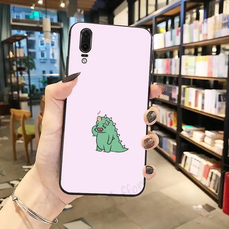 

Little dinosaur cute cartoon animal Phone Case For Huawei honor Mate P 10 20 30 40 Pro 10i 9 10 20 8 x Lite