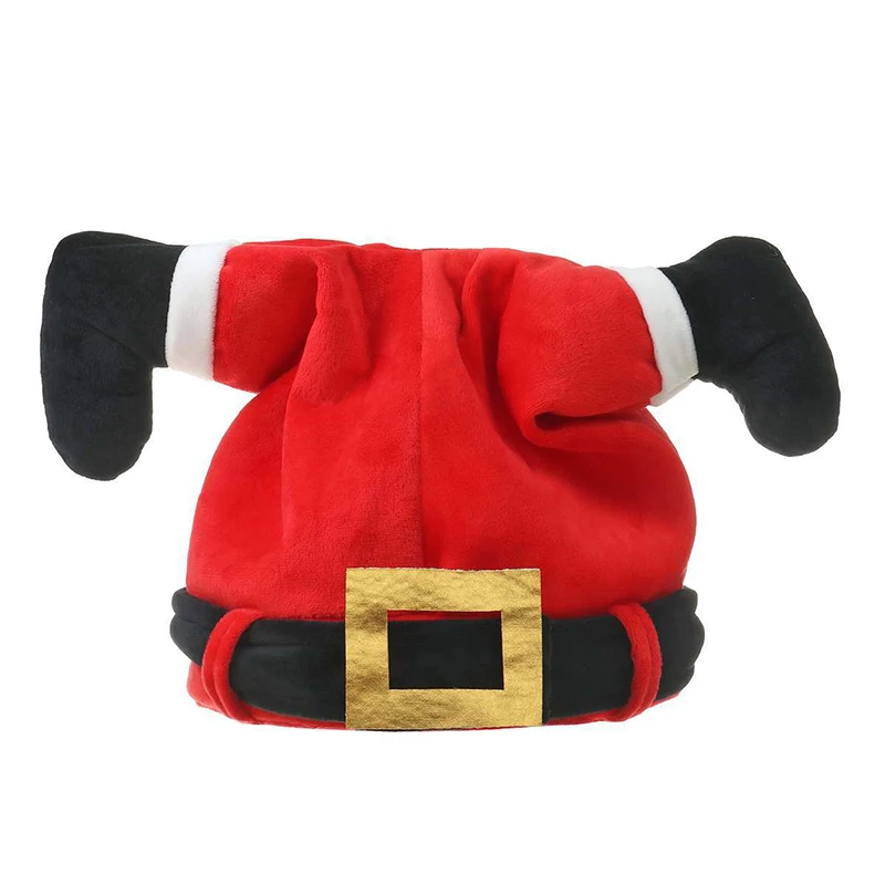 

Fun Comfortable Christmas Hat Spoof Prank Electric Hat Electric Christmas Doll Santa Pants Toy Gift for Kid -WT