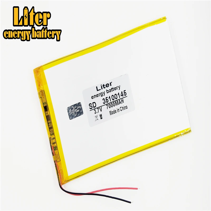 35100145 емкость аккумулятора планшета 3 7 V 7000mAh Универсальный литий ионный