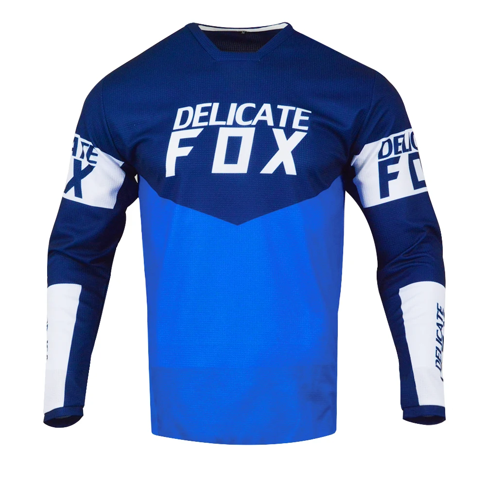 

Delicate Fox 180 Revn Jersey Mountain Bicycle Offroad Long Sleeve Scooter Street Moto Summer T-shirt