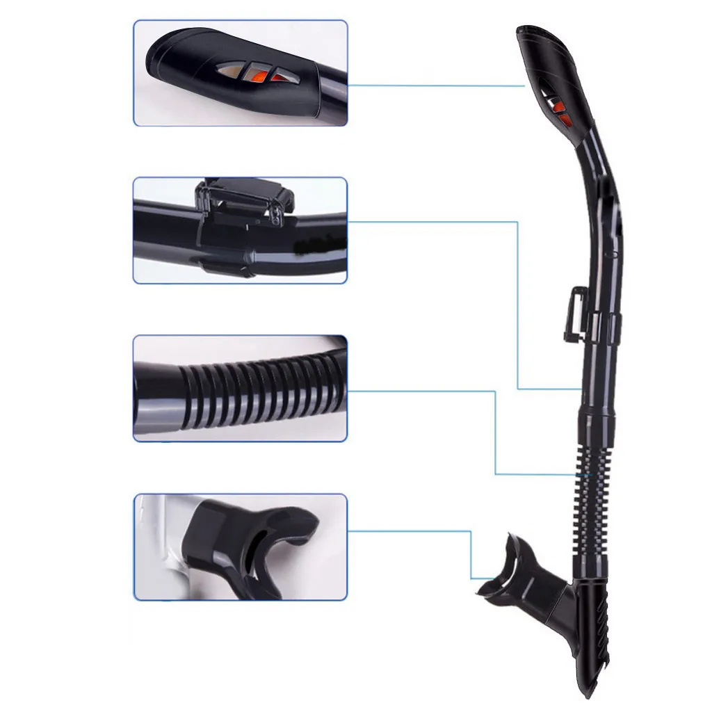 

Snorkel Set Snorkeling Equipment Silicone Diving Snorkeling Glasses Set Unisex 2020 New Underwater Safe and waterproof Swimming
