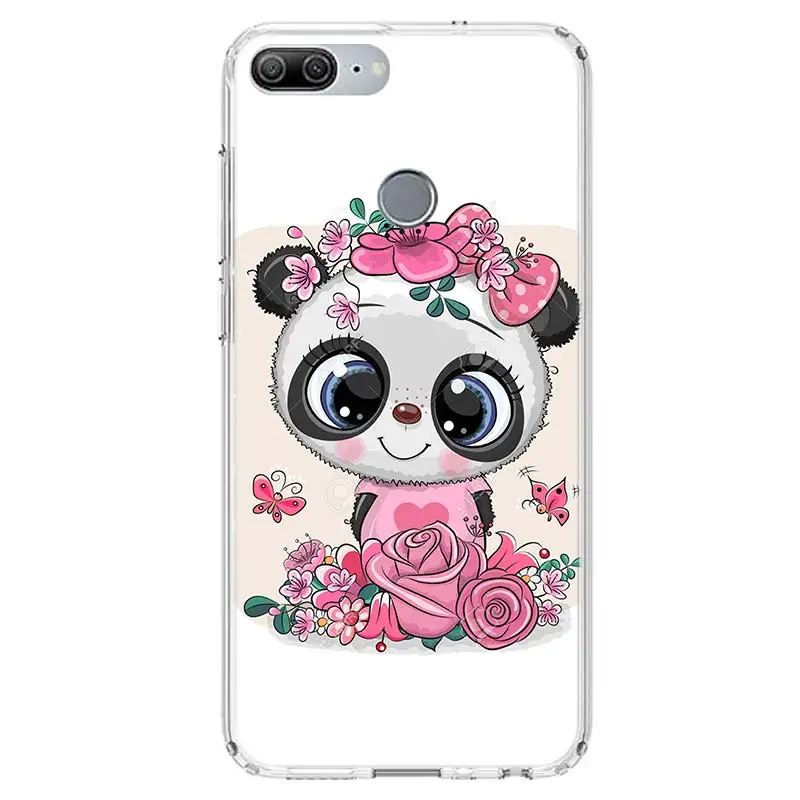 

Lovely Panda Baby Cute Cover Phone Case for Huawei Y5 Y6 Y7 Y9 2019 Honor 8A 8S 8X 7A 7X 9 10 20 Lite Pro 10i20i Y9S Coque Shell