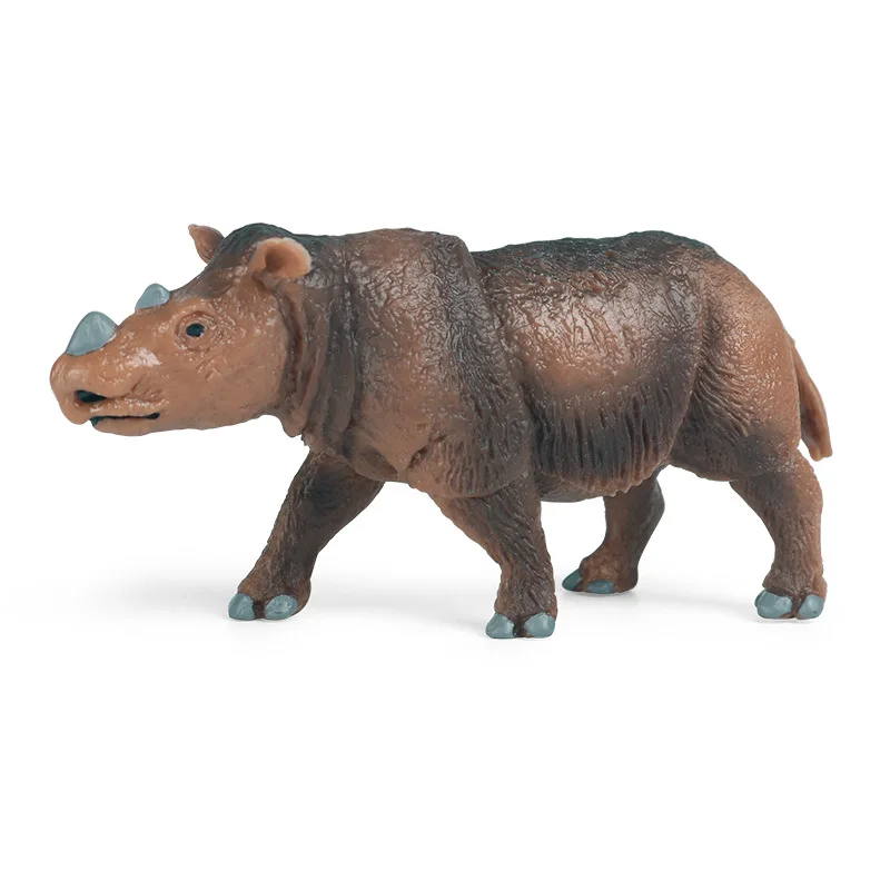 Sumatran животное носорог фигурка коллекционные игрушки дикие животные