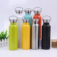 new large capacity stainless steel thermos portable vacuum flask insulated tumbler with rope thermo bottle 5006007501000ml