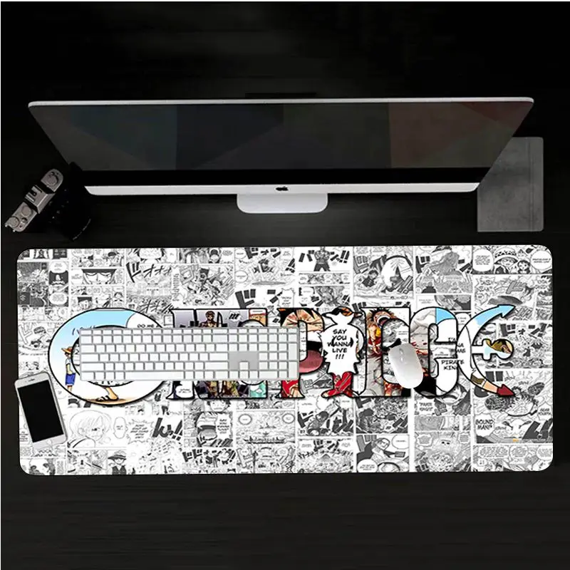 

YNDFCNB One Piece Beautiful Anime Comfort Mouse Mat Gaming Mousepad Size for for Cs Go LOL Game Player PC Computer Laptop