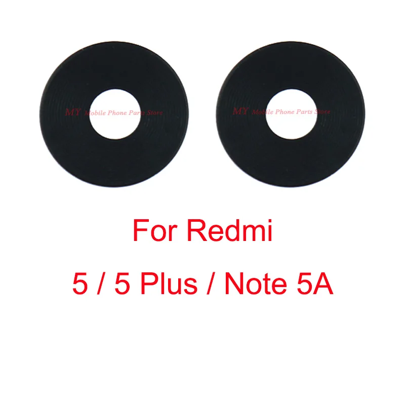 Стеклянный объектив задней камеры для Xiaomi Redmi 5 Plus plus + Note 5A Redmi5 Note5a стеклянный