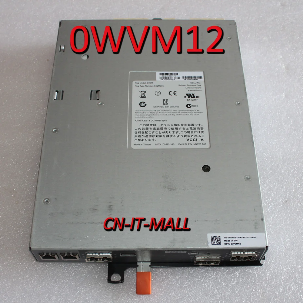 

0WVM12 WVM12 PowerVault MD3400/MD3420 4port 12GB SAS Controller,Pulled,tested OK
