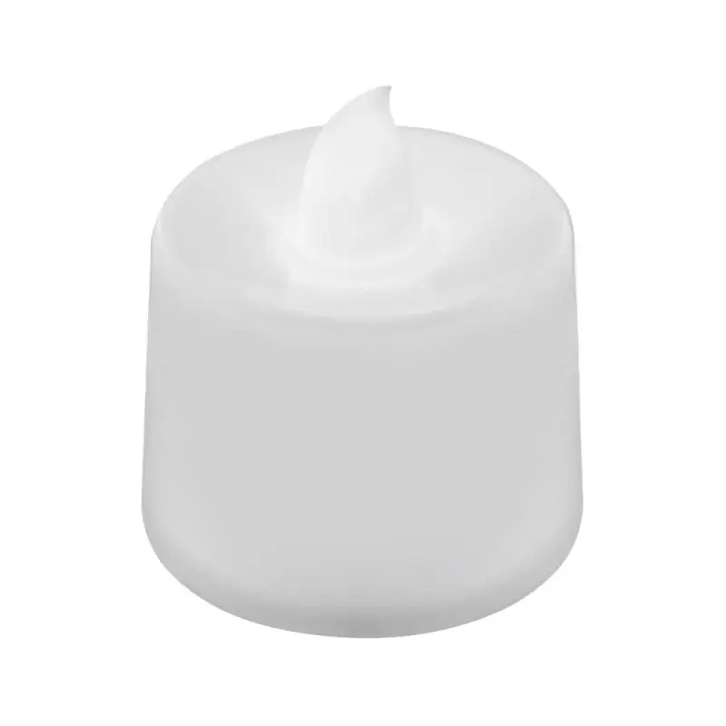 

Flameless Led Multicolor Candle Battery Operated Warm White Simulation Color Flame Tealight Bluk For Romantic Decorations