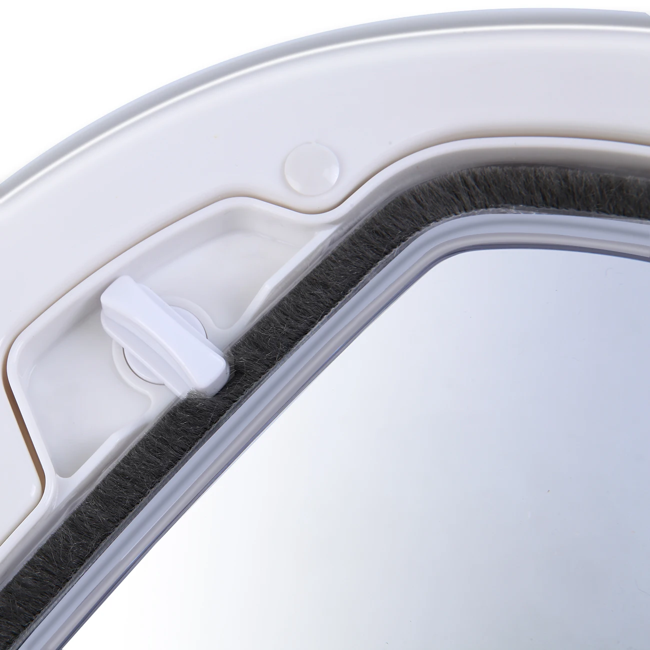 

Yonntech 4 Ways Round White Pet Dog Cat Flap Door Round Pet Door for Cats Small Dogs Cat Door Flap Door for Screen Glass Window