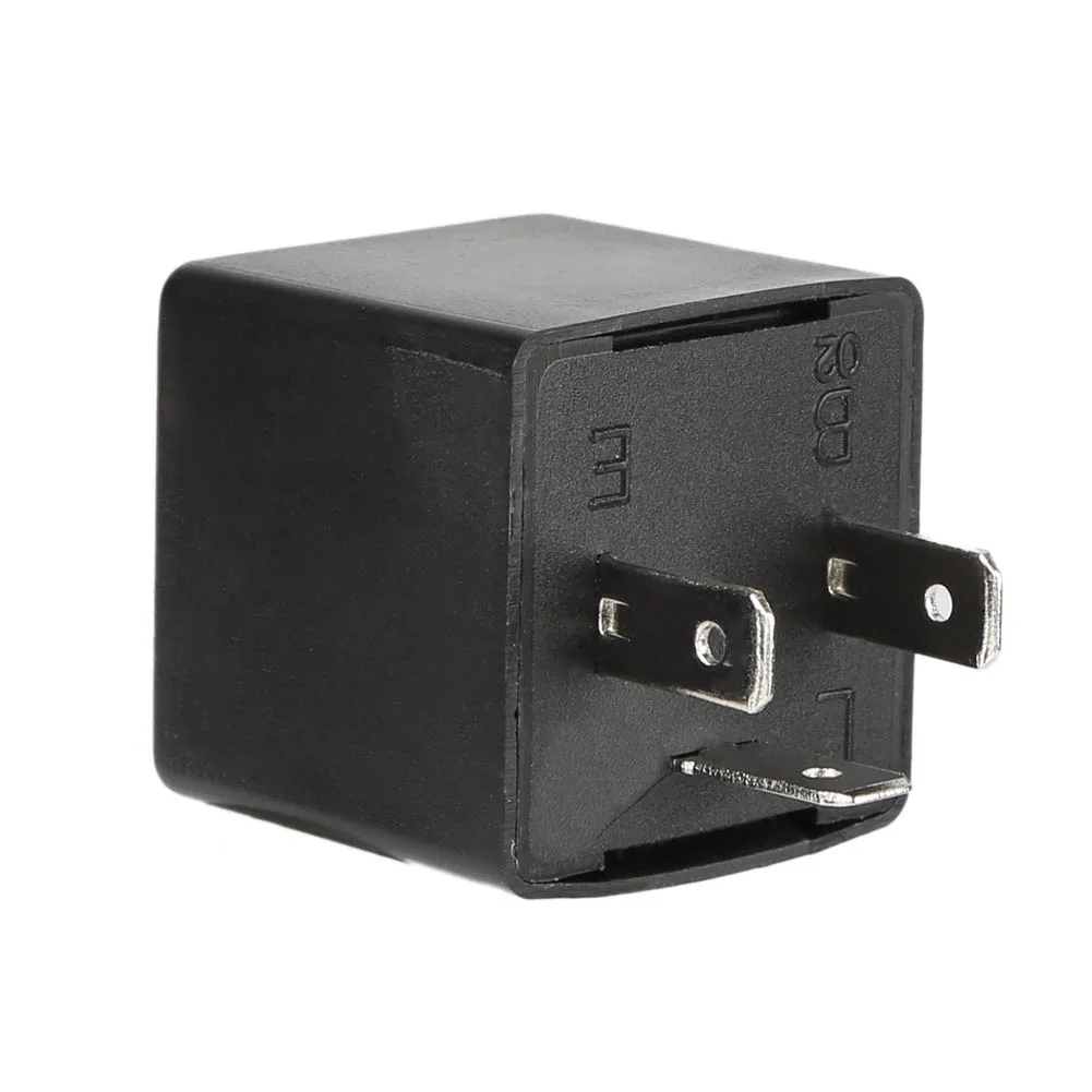 12V 3 Pin CF-14 JL-02 электронный светодиодный регулируемый импульсное реле для сигнала поворота мигалка водонепроницаемый ударопрочный автомобильный аксессуар