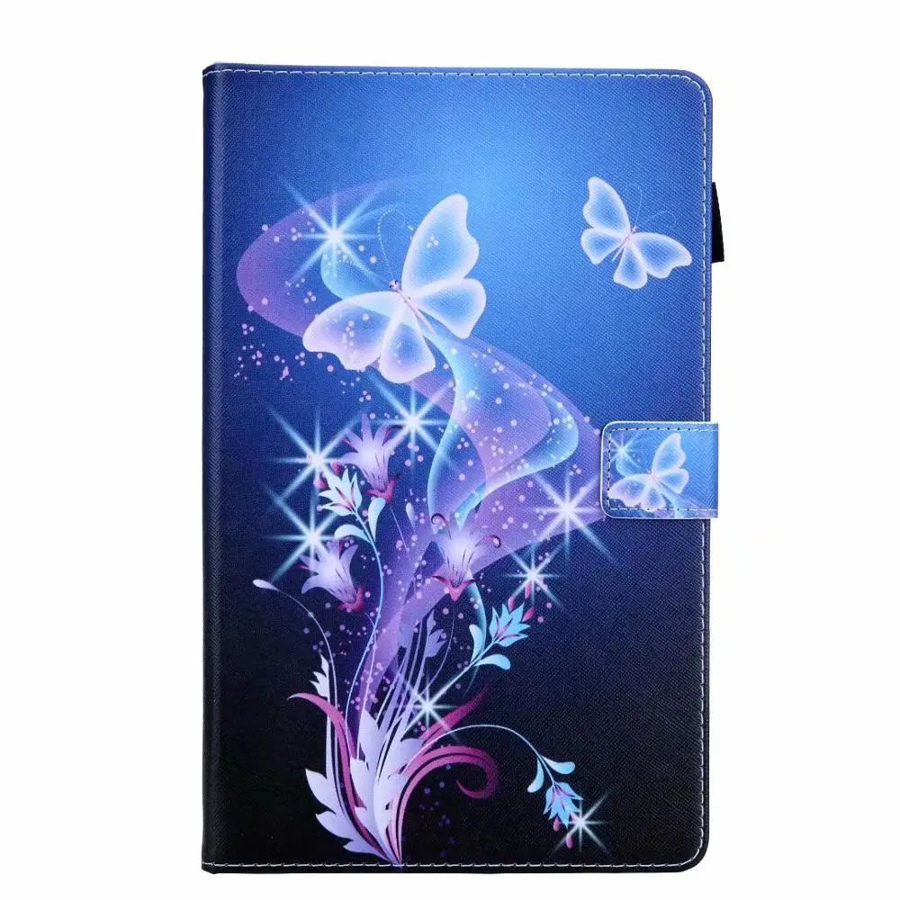 Искусственная кожа мультипликационный стиль чехол для планшета Samsung Galaxy Tab A T510 T515