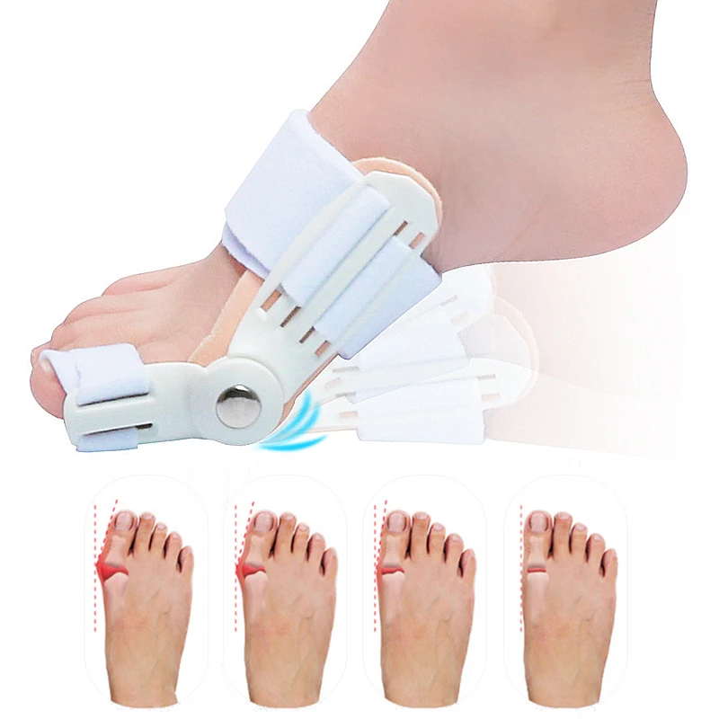 

1pcs Bunion Splint Toe Straightener Corrector Foot Pain Relief Hallux Valgus Correction Orthopedic Supplies Pedicure Foot Care