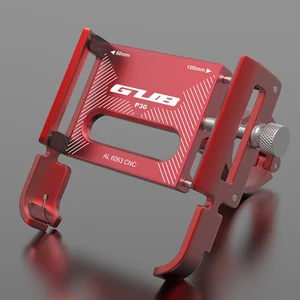 gub p30 360 rotating bicycle handlebar mobile phone holders mounts stands aluminum motorcycle bicycle stand for electric bicycle free global shipping