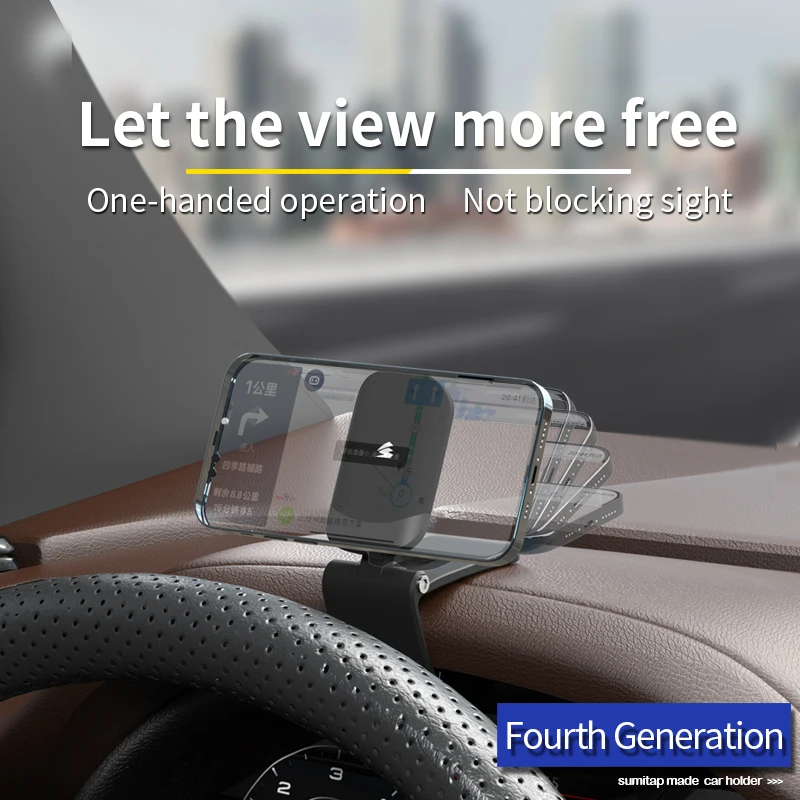 new sumitap magnetic hud car phone holder mini small car dashboard dedicated silent phone holder auto interior accessories free global shipping