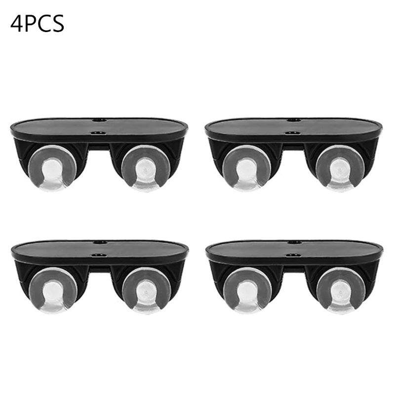 

4pcs Adhesive Swivel Casters Universal Furniture Wheel Directional Roller