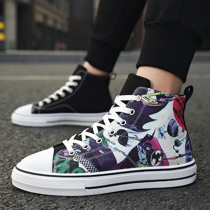 Кеды женские классические Вулканизированная плоская подошва высокие