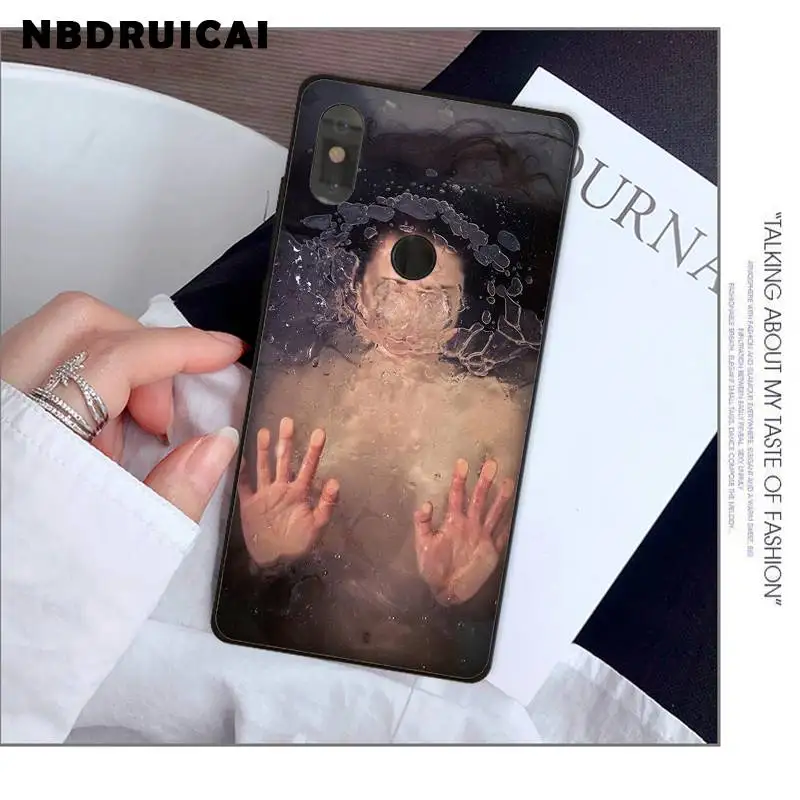 NBDRUICAI художественная мода картина маслом подводный мальчик и девочка чехол для