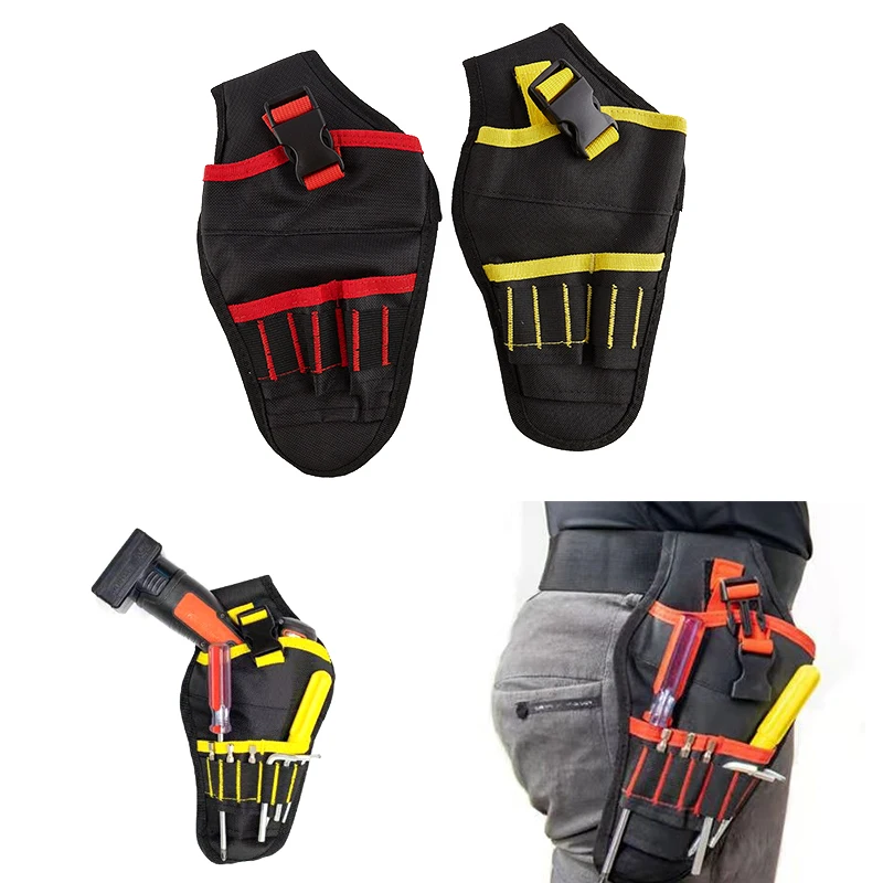 

1 шт. сверхмощный чехол для дрели, беспроводной Чехол для электрического инструмента, поясной карман для бит