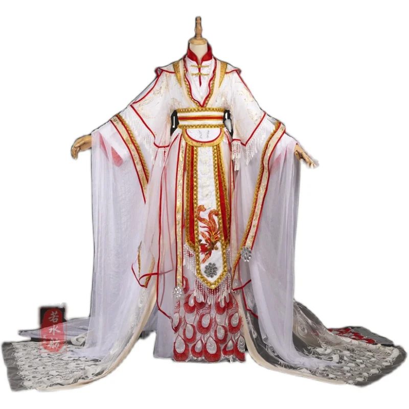 Новый аниме Тянь Гуань Ci фу Юэ Shen Xie Lian Косплэй костюм костюмы древний Китай наряд
