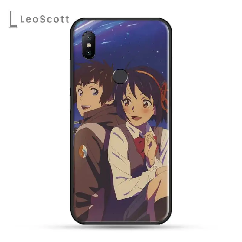 

Japanese Anime Your Name Kimi no Na wa Phone Case For Xiaomi Redmi 4x 5 plus 6A 7 7A 8 mi8 8lite 9 note 4 5 7 8 pro