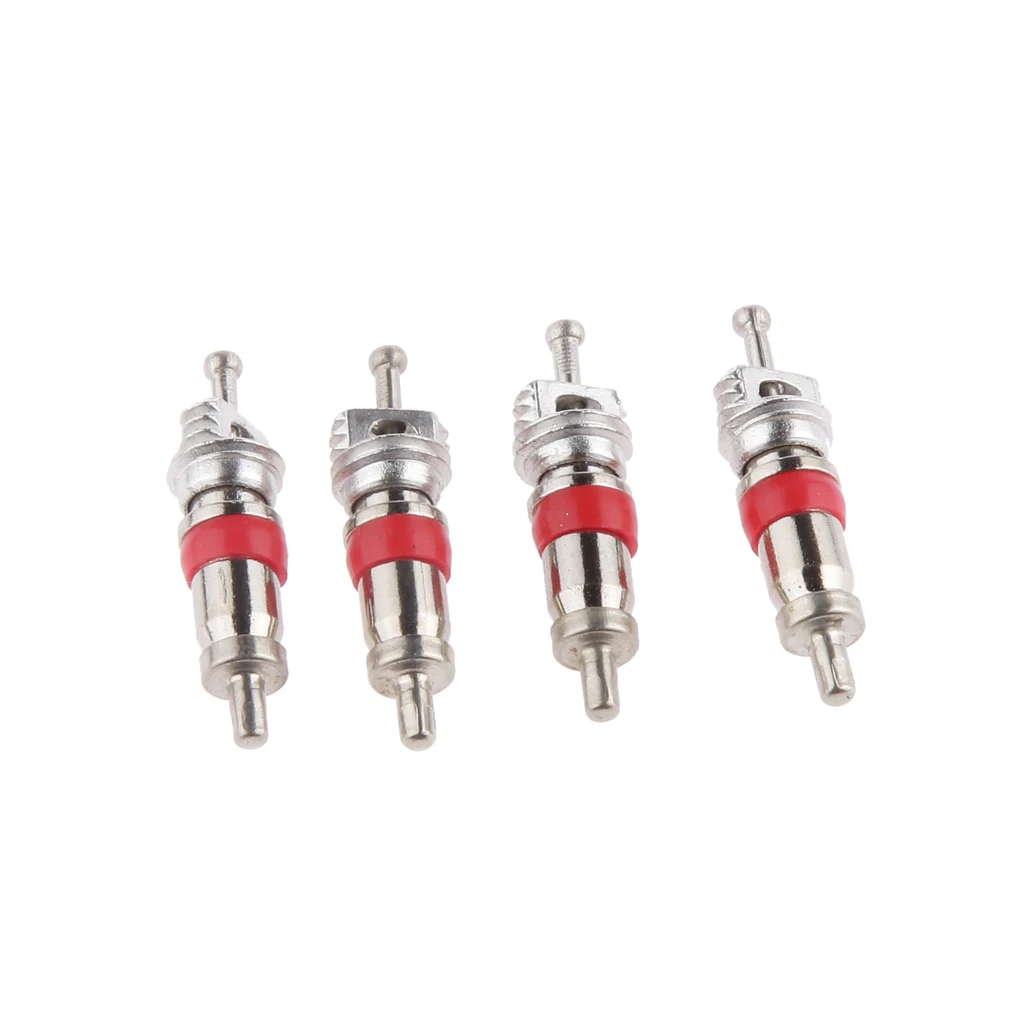 100 Pieces Car Truck Replacement Tire Aluminum Valve Stem Core Part