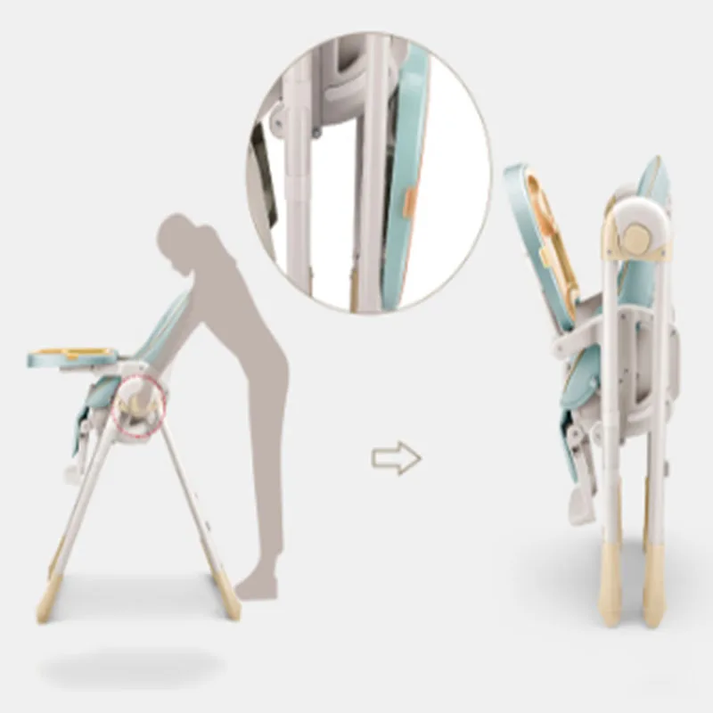 Детское кресло для кормления высокое качество не нужно снимать