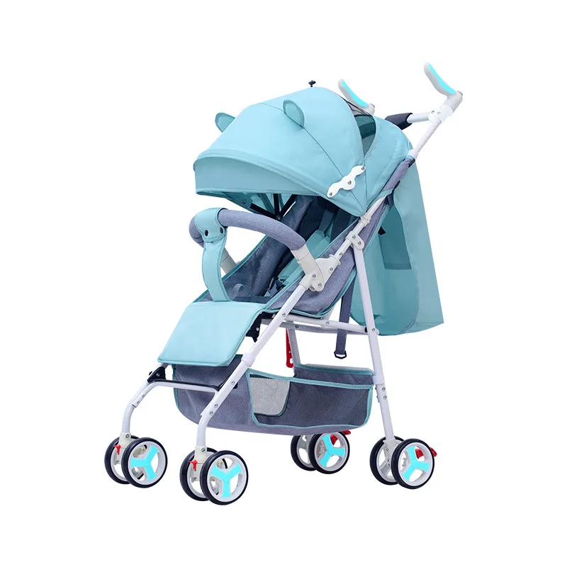 Folding Children's Stroller, Multifunctional Reclining Light Stroller, Processing High-view Stroller  Baby Stroler
