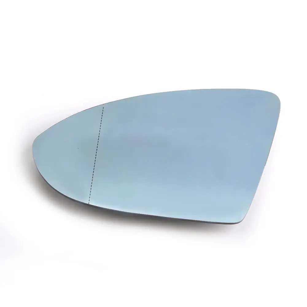 Синее левое боковое зеркало заднего вида с подогревом стекло держателем для VW