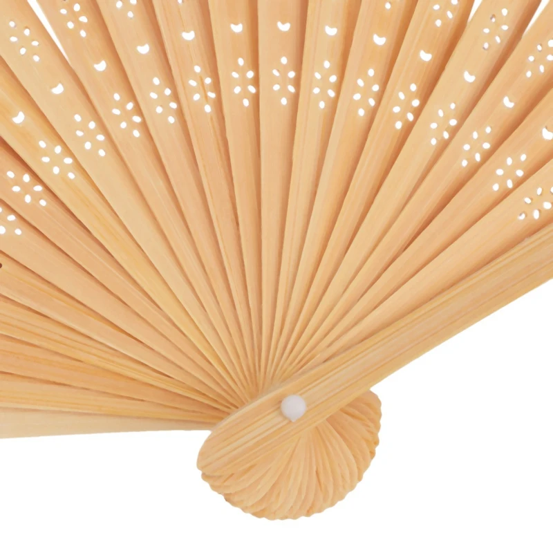 

30 PCS folding Paper hand fan custom halloween ladies baby shower wedding favors gift birthday party decoration(white)